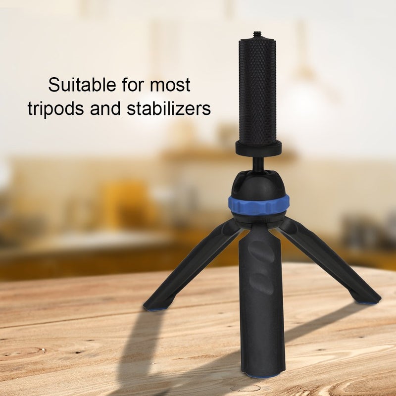 Tangxi Tripod Extension Rod, 1/4" Screws Desk Stabilizer Accessory - Adjustable Telescopic Pole for Monopod With Screws - Image 4